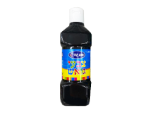 בקבוק צבע גואש 500 מ"ל - שחור